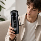 SoftAura Stainless Steel Thermos Bottle LED Temperature Display 500ML- 1L Sus304 Vacuum Flask Portable Cup  2026 New